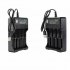 US 3 7V 18650 Charger Li ion Battery USB Independent Charging Portable 18350 16340 14500 Battery Charger Four slots