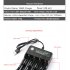 US 3 7V 18650 Charger Li ion Battery USB Independent Charging Portable 18350 16340 14500 Battery Charger Four slots