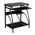 US 307b Integrated Computer Desk Spacious Space Computer Table for Storing Display Keyboard