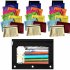 US 30pcs Pencil Bag With Transparent Window Large capacity For Storing School Supplies Writing Utensils  10 color Mixed   colorful