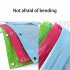 US 30pcs Pencil Bag With Transparent Window Large capacity For Storing School Supplies Writing Utensils  10 color Mixed   colorful