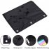 US 30pcs Pencil Bag With Transparent Window Large capacity For Storing School Supplies Writing Utensils  10 color Mixed   colorful
