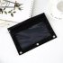 US 30pcs Pencil Bag With Transparent Window Large capacity For Storing School Supplies Writing Utensils  10 color Mixed   colorful