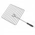 US 32in Portable Square Fire Bowl Lightweight Fire Pit With Poker Mesh Lid Accessories For Garden Courtyard black