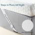 US 4 Inch Memory Foam Mattress Topper Dual Layer Mattress Topper   Twin Extra Long