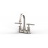 US 4 inch Classical Bathroom Faucets for Sink 2 Holes 3 Holes Brushed Nickel