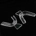 US 4pcs Night Mouth Guard Gum Shield for Bruxism Teeth Protector Whitening Grinding Bites Brace 4PCS