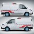 US 4pcs Vinyl Graphics Decals Stickers For Ford TRANSIT LWB Caravan Trailer Camper Van 372 48cm