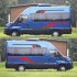 US 4pcs Vinyl Graphics Decals Stickers For Ford TRANSIT LWB Caravan Trailer Camper Van 372 48cm