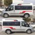 US 4pcs Vinyl Graphics Decals Stickers For Ford TRANSIT LWB Caravan Trailer Camper Van 372 48cm