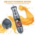 US 5 in 1 Handheld Stick Blender Set Compatible for Funavo Hb 2068 12 Speed Stainless Steel Mixer Black