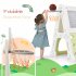 US 5 in 1 Toddler Climber Basketball Hoop Set Playground Climber Playset With Tunnel Climber Whiteboard Building Block Baseplates For Boys Girls Gifts Light Pin