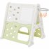 US 5 in 1 Toddler Climber Basketball Hoop Set Playground Climber Playset With Tunnel Climber Whiteboard Building Block Baseplates For Boys Girls Gifts Light Pin