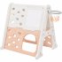 US 5 in 1 Toddler Climber Basketball Hoop Set Playground Climber Playset With Tunnel Climber Whiteboard Building Block Baseplates For Boys Girls Gifts Light Pin