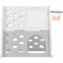 US 5 in 1 Toddler Climber Basketball Hoop Set Playground Climber Playset With Tunnel Climber Whiteboard Building Block Baseplates For Boys Girls Gifts Light Gre
