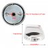 US 5pcs Chrome Brushed Burner Control Knob Replacement Dg64 00473a For Oven Gas Stove Chrome brushed