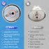 US 5pcs Chrome Brushed Burner Control Knob Replacement Dg64 00473a For Oven Gas Stove Chrome brushed