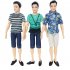 US 5pcs set Children Clothes Toy Fashion Casual Suit Wear for 32CM Male KEN Doll
