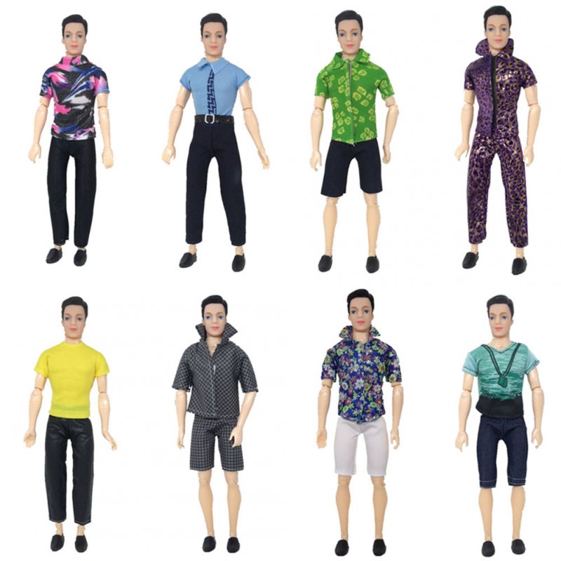 US 5pcs/set Children Clothes Toy Fashion Casual Suit Wear for 32CM Male KEN Doll