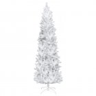 US 6 5ft Christmas Tree 719 Branches Artificial Christmas Pine Tree with Fiber Optics without Pine Cones US Plug