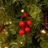 US 6FT Upside Down Christmas Tree 600 Branch Tips 300 LED Warm White Lights Christmas Tree For Home Office Party Green