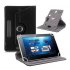 US 7 8 9 10 Inch Universal 360 Degree Rotating Four Hook Leather Tablet Protection Case Red 7 inch