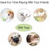 US 7 Pcs Washable Cotton Rope Interactive Chew Toys Set For Teeth Cleaning 7pcs green
