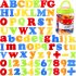US 78pcs set Magnetic Letters Numbers for Kids Educational Alphabet Refrigerator Magnets 78pcs set