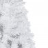 US 7ft Christmas Tree Artificial Pvc Branch Iron Stand Xmas Pine Tree US Plug White