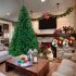 US 7ft Realistic Christmas Tree with Metal Base 1100 Branches