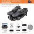 US A9 Drone 4k HD Dual Camera Esc Optical Flow Obstacle Avoidance Brushless Motor Foldable Quadcopter 2 Batteries