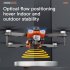 US A9 Drone 4k HD Dual Camera Esc Optical Flow Obstacle Avoidance Brushless Motor Foldable Quadcopter 2 Batteries