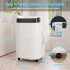 US ACEKOOL 10000 BTU Portable Air Conditioner Cools up to 450 Sq  Ft Multifunctional Floor AC Unit with Dehumidifier