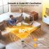 US ACEKOOL 1500W Space Heater 16 inch WiFi Small Electric Heater Portable 80 degree Oscillation Ceramic Heater