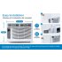 US ACEKOOL ABS Window Air Conditioner Fixed Frequency 6000 Btu with Wifi