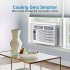 US ACEKOOL ABS Window Air Conditioner Fixed Frequency 6000 Btu with Wifi