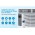 US ACEKOOL ABS Window Air Conditioner Fixed Frequency 6000 Btu with Wifi