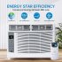 US ACEKOOL ABS Window Air Conditioner Fixed Frequency 6000 Btu with Wifi