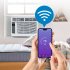 US ACEKOOL ABS Window Air Conditioner Fixed Frequency 6000 Btu with Wifi