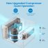 US ACEKOOL Air Conditioner 10000 BTU Turbo Fast Cooling AC Unit Remote App Control