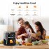 US ACEKOOL Air Fryer Oven 4 5L with Silicone Liner and Rapid Air Circulation with Oil Free Touch Screen