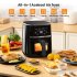 US ACEKOOL Air Fryer Oven 4 5L with Silicone Liner and Rapid Air Circulation with Oil Free Touch Screen