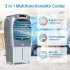 US ACEKOOL Aprafie Evaporative Air Cooler 3500CFM Portable Air Conditioners Swamp Cooler Cooling Fan Up to 2000 Sq ft