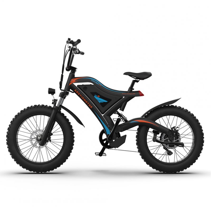 US Aostirmotor 20 Inch Fat Tire Electric Bicycle 500w Motor