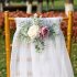 US Artificial Chair Back Flower Simulation Fake Decorative Flower Outdoor Wedding Landscaping Layout Prop pink