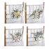 US Artificial Chair Back Flower Simulation Fake Decorative Flower Outdoor Wedding Landscaping Layout Prop pink