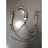 US Bathroom Faucet 8 Inch Bathroom Faucets for Sink 3 Hole Widespread Matte Black Bathroom Faucet