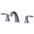 US Bathroom Faucet 8 Inch Bathroom Faucets for Sink 3 Hole Widespread Matte Black Bathroom Faucet