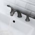 US Bathroom Sink Faucet Faucet for Bathroom Sink Widespread Matte Black Bathroom Faucet