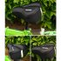 US Bicycle Silicone saddle cover Breathable Saddle Seat Soft Thickened Mountain Bike Seat Cushion Cover black